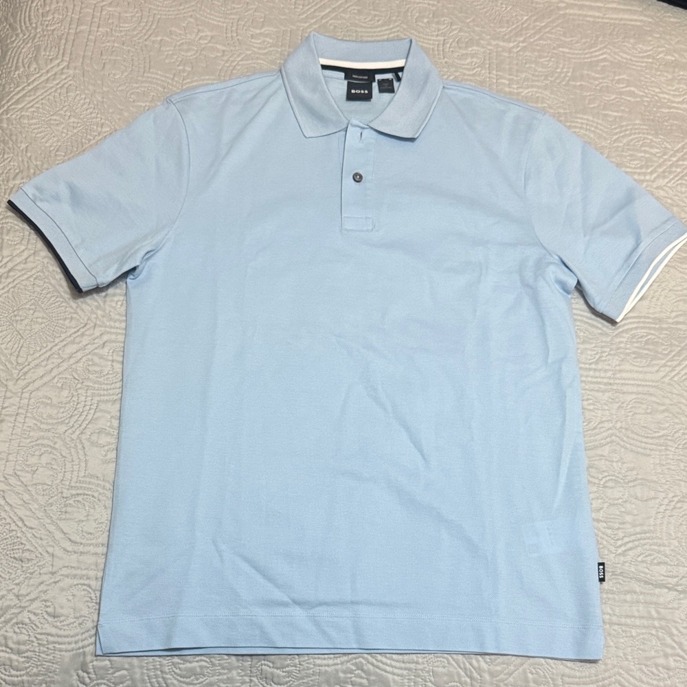 Boss Sky Blue Polo Shirt